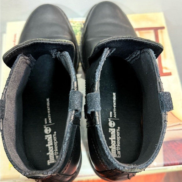 Timberland Black Leather Women’s Boots Size 6.5 main image 7